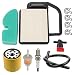 Mckin KH-20-083-02-S KH-20-883-02-S1 Air Filter + KH-52-050-02-S KH-52-050-02-S1 Oil Filter Tune Up Kit fits Cub Cadet LT1042 LT1045 LTX1040 LTX1042 LTX1045 RZT42 Toro 98018 LX420 LX460 Lawn Mower primary