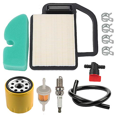 Mckin KH-20-083-02-S KH-20-883-02-S1 Air Filter + KH-52-050-02-S KH-52-050-02-S1 Oil Filter Tune Up Kit fits Cub Cadet LT1042 LT1045 LTX1040 LTX1042 LTX1045 RZT42 Toro 98018 LX420 LX460 Lawn Mower