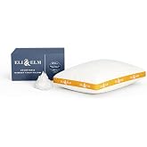 Eli &amp; Elm Everyday Memory Foam Everyday Bed Pillow - Plush Soft Support with Cooling Fabric, Washable Cover, Ideal for Sleeping - Overstuffed Plush Support (Memory Foam (More Soft))
