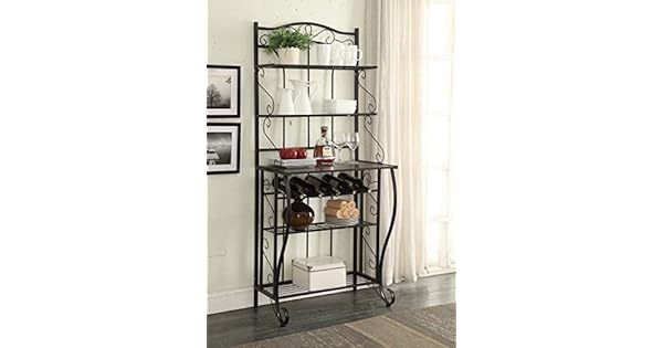 Amazon.com: Estantería de cocina con diseño ...