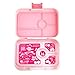 YUMBOX TAPAS Larger Size Leakproof Bento lunch box for Adults, Teens & Pre-teens. Over 4 cups food volume. (Amalfi Pink)