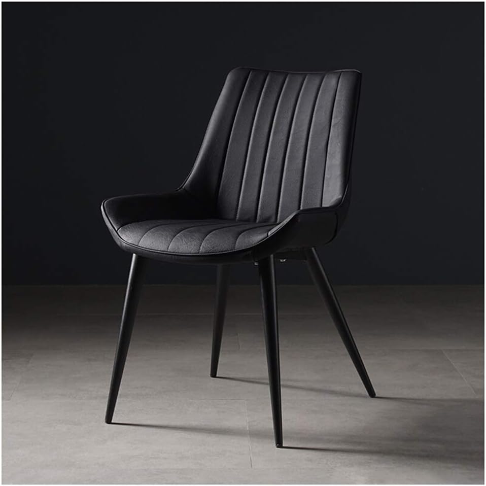 JPX Barstools Chairs Kitchen Cafe dining chair bar chair lounge chair Desk chair armchair For bar cafe bedroom living room dining room (Color : Black)
