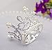 Bridal Wedding Party Pearl Rhinestone Full Circle Round Mini Crown Tiara Princess Crown