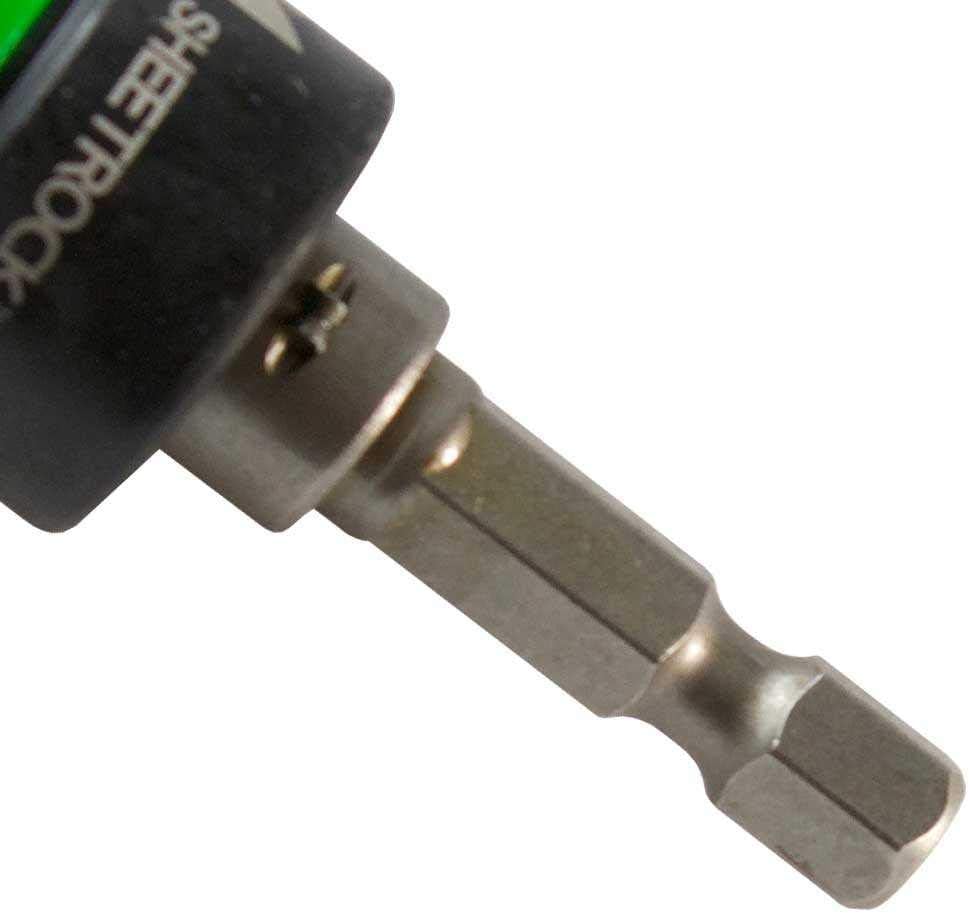 USG Sheetrock 'The Dimpler' Drywall Screw Setter Bit - Reversible with Clutch - - 