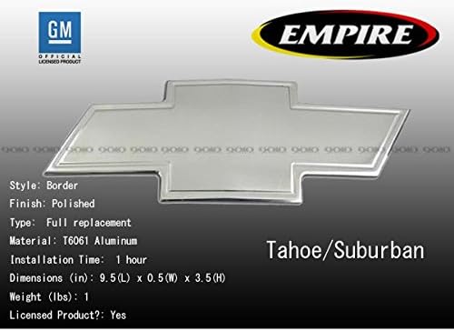 Amazon 07y シボレー タホ サバーバン アバランチ Empire ビレット ボウタイエンブレム エンブレム 車 バイク