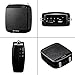 Voice Amplifier Portable Microphone Wired Headset Speaker 15 Watts Rechargeable Mini Bluetooth Voice Amplifier for Teachers Personal Megaphone Fm System for Classroom