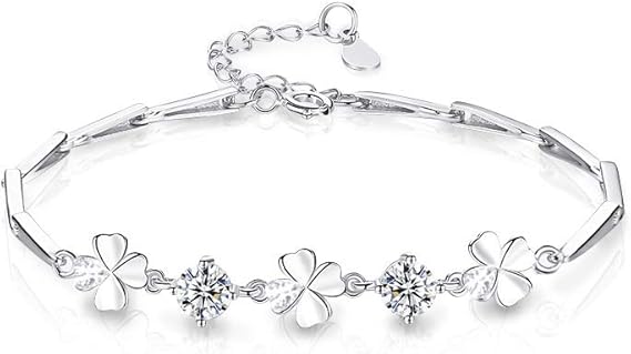 bracelet femme trefle