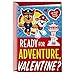 Hallmark Paw Patrol Valentines Day Card for Kids with Stickers (Ready for Adventure)