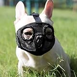 JYHY Short Snout Dog Muzzle- Adjustable Breathable