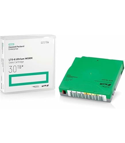 Amazon.com: Hewlett Packard Enterprise LTO8 12TB/30TB Data
