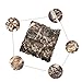AUSCAMOTEK Durable Camo Netting Camouflage Net Blinds Material for Ground Portable Blind Treestand Hunting Umbrella Chair - Brown 5x20 Feet