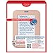 Band-Aid Brand First Aid Products Water Block Non-Stick Sterile Waterproof Pads, Large 2.9 by 4 Inches, 6 ct