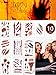 Halloween Makeup Zombie Scar Tattoos Stickers Halloween Decorations Temporary Tattoos Halloween Gifts Favors Blood Costume Party Supplies Funny Fake Decor for Kids Adults Halloween Stuff 76 PCS