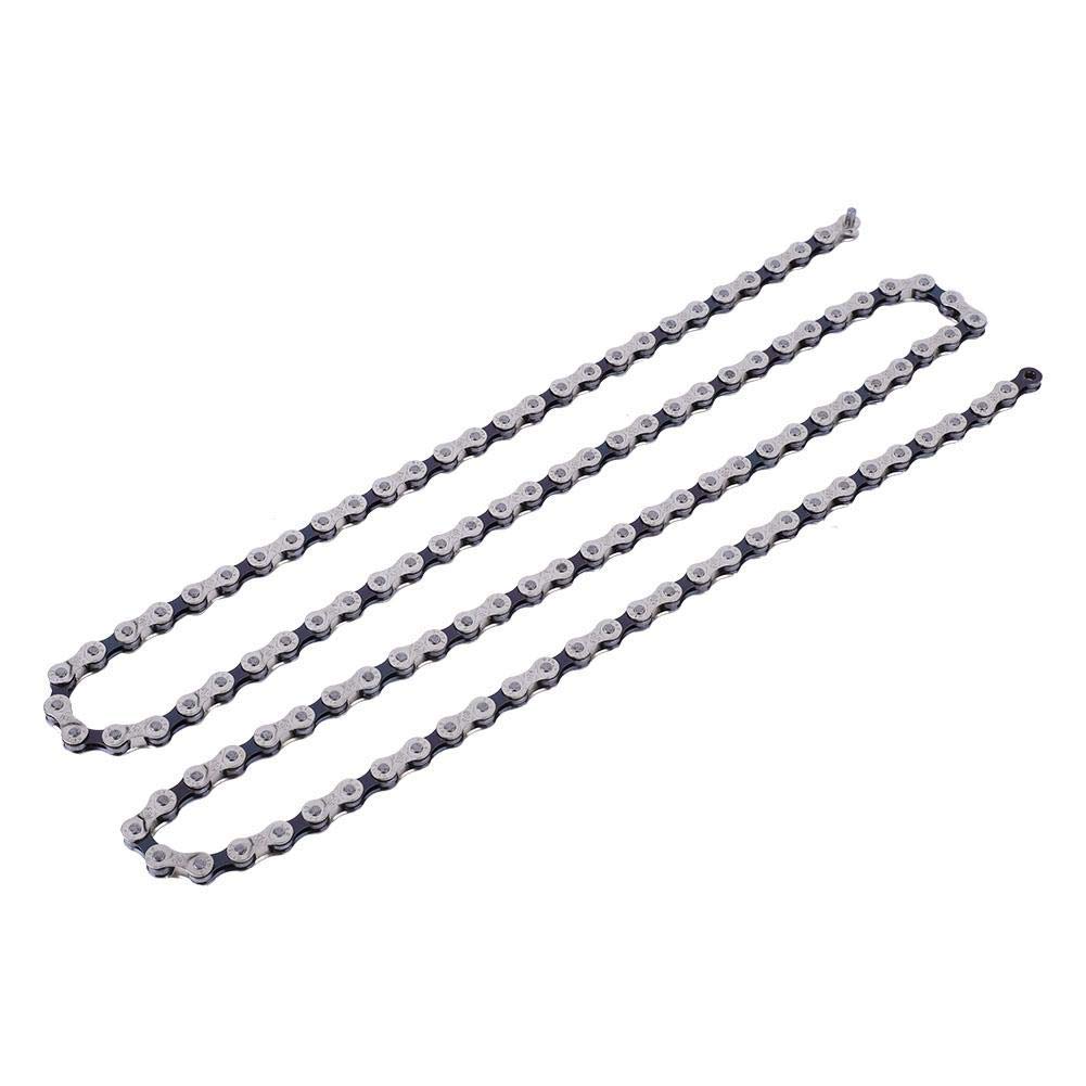 24 Speed Bike Chain, Lightweight Hollow-Out Design for Road & Mountain Bikes 21-27 Speed Compatible Rust-Resistant Chain