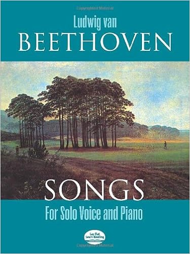 Songs For Solo Voice And Piano Dover Song Collections Beethoven Ludwig Van 0800759251254 Amazon Com Books