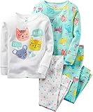 Carters Baby Girls 4-pc. Kittens Pajama Set