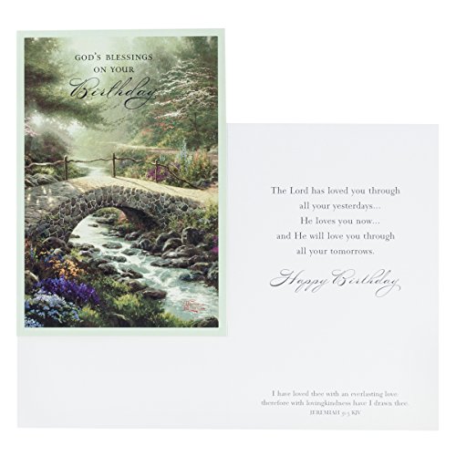 DaySring - God's Blessings on Your Birthday - Thomas Kinkade Painter of ...