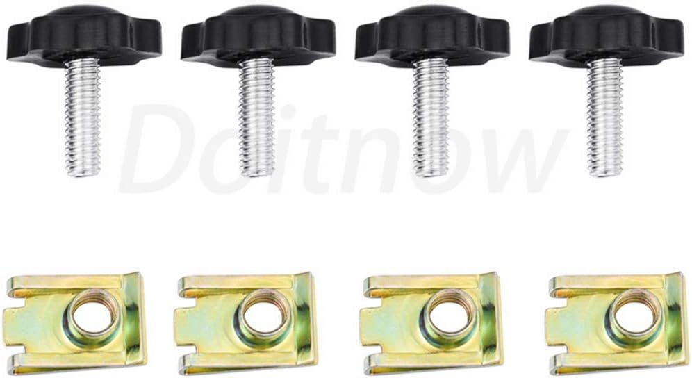 ClipsOne Black Theft Deterrent Saddlebag Locks Mounting Compatible for Harley Davidson Touring Rode King Electra Street Glide 1994-2021: Automotive