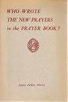 Who wrote the new prayers in the Prayer Book