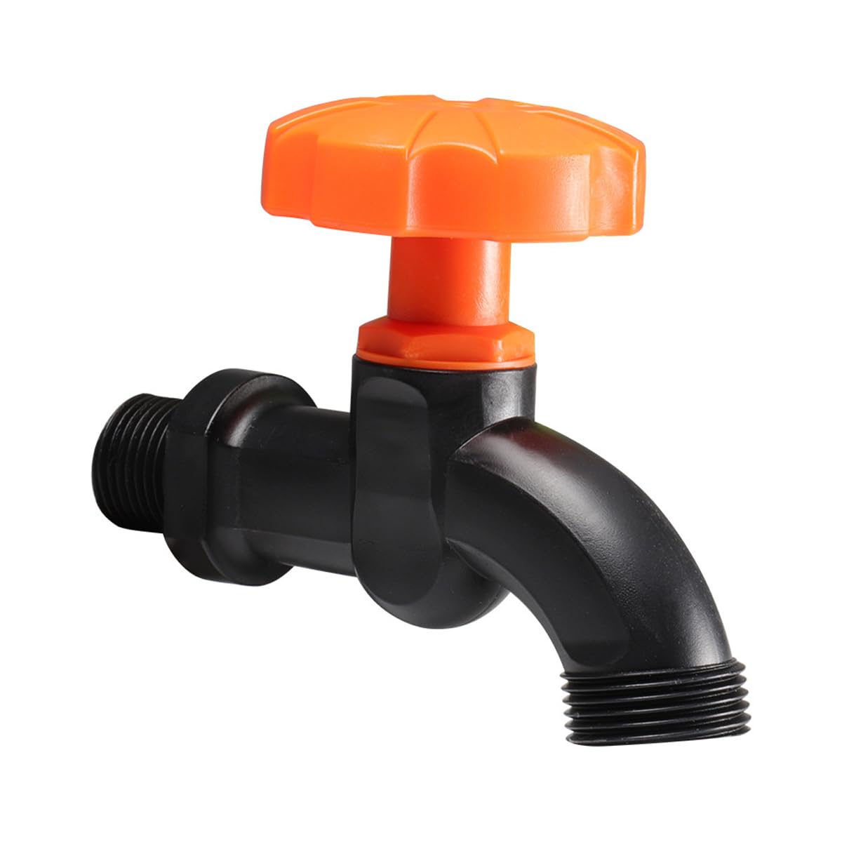 ZONADAH Garden Water Hose 3/4 Inch Thread Faucet Adapter Plastic Gardening Hose Fittings Water Pipe Connector Tap Replacement for Garden Farm Irrigation