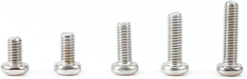 340Pcs M3 Stainless Steel Screws Nuts Assortment Kit Bolt Set Pan Head Screw Sets Washers Machine Screws Assortment Kit with Nuts Nut Bolt Sets with Box - Image 4