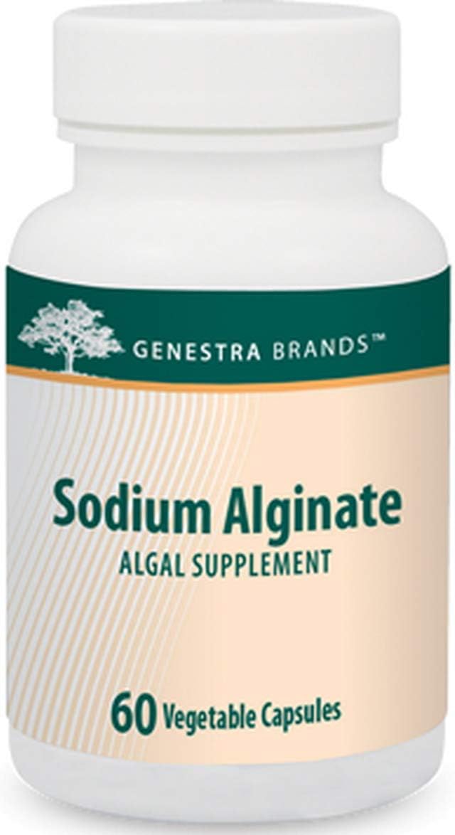 Genestra Brands - Sodium Alginate - Antioxidant for The Maintenance of Good Health - 60 Capsules: Health & Personal Care