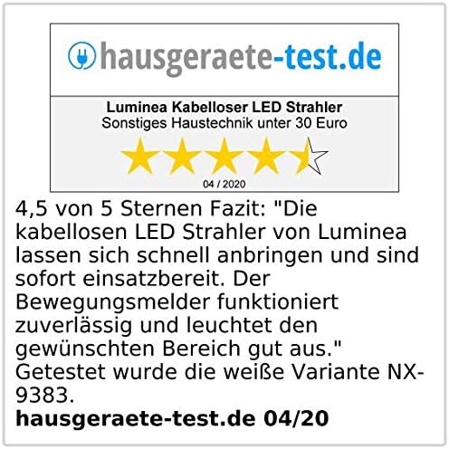 Luminea Led Spot Batterie Kabelloser Led Strahler Bewegungssensor 360 Drehbar 100 Lm Schwarz Bewegungsmelder Led Amazon De Garten
