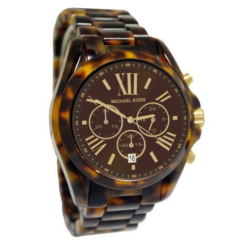 michael kors tortoiseshell watch