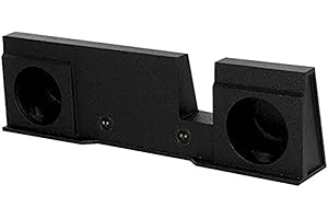 Q Power 2 Hole 12" Subwoofer Enclosure Box for 2004-2008 F-150 XCab/Super Crew