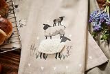 Cooksmart 3 Pack Tea Towels British Design Luxury Kitchen Absorbent Towel Set view 3