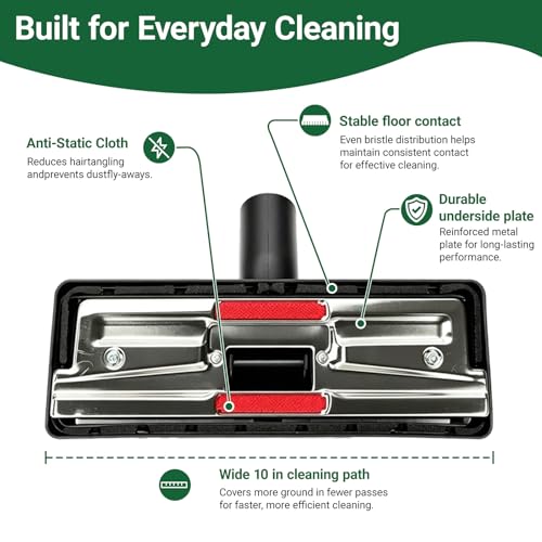 EZ SPARES 1-1/4" Vacuum Brush for Hardwood & Carpet photo 11