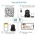 Bagotte Full HD 1080P WiFi Home Security Camera, Wireless IP Indoor Surveillance System Pan/Tilt/Zoom Audio Camera, Night Vision, Motion Detection, Remote Baby Monitor iOS - Cloud Storage