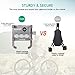 homeasy Bike Phone Mount Universal, Bicycle Holder Handlebar Cellphone Adjustable Fall Prevention, Fits iPhone Xs|XS Max, XR, X, 8 | 8 Plus, Galaxy S9, Holds Phones from 3.5-7