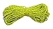 Zephyr Mini Line Lock Tent Guyline Cord Tensioners (Set of 10) Includes 65 ft. Reflective Guyline (Lime Green)
