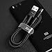 ZMI [3.3ft Black] Premium Braided USB C Cable for Samsung Galaxy S10/S10 Plus/10e /S9/S9+/S8/S8+/Note8/9, LG G5/G6/G7 ThinQ/V20/V30/Q8, HTC U11/U Ultra/10, USB Type C to USB A Fast Charger Cord