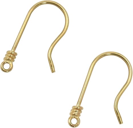 Amazon Co Jp K18 フックピアス 用 パーツ 両耳用 丸カン 溶接済 18金 ピアスパーツ イエローゴールド フック金具 ピアス金具 ハンドメイド 手作り用 両耳用 1ペア レディース ワイヤーピアス Hobby