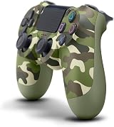 Sony PlayStation DualShock 4 Controller Green Camouflage view 3