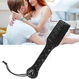 PU Leather Horse Riding Crop Faux Leather Paddle Whip Black Training Whip view 5
