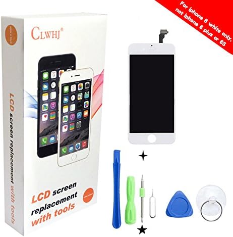 replacement LCD Display &amp; Touch Screen Digitizer Assembly for iPhone 6 replacement(4.7") (white)