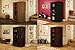 South Shore Tall 2-Door Storage Cabinet with Adjustable Shelves, Solid Black