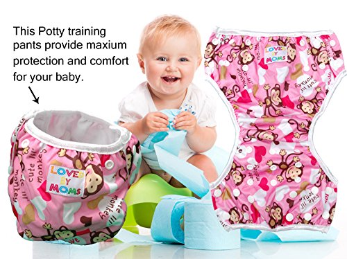 Reusable Swim Diaper - Potty Training Pants - Waterproof Diaper Cover