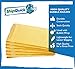 Bubble Mailer Envelopes - 25 Pack 8.5 x 12-inch ShipQuick Bubble Mailer Envelopes with Hot Melt Glue Adhesive - Lightweight, Strong Envelope Bags with Bubble Padding - Thick & Flexible Envelopes