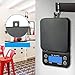 Digital Coffee Scale with Timer and Tare Function 0.1g, Multifunctional Kitchen Scales Food Scales 6.6lb/3kg, LCD W/Blue Backlit,Batteries Included,Blue Light