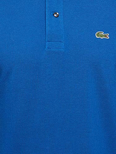 lacoste electric blue polo