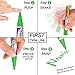 CHENSIVE Nambri 12 Liquid Chalk Markers Set - Erasable Brightsticks - Gold & Silver Metallic Liquid Pens - 16 Chalkboard Labels - 2 Spare Reversible Tips with Tweezers Eraser & Case