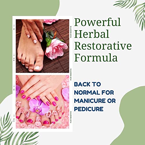 Organic Life Toenail Fungus Damaged Restoration. Herbs Repair Cracked, Discolored Nails.