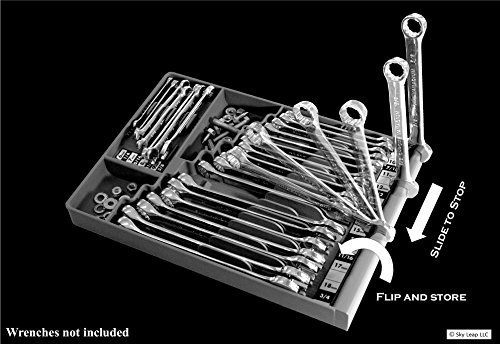 3 Tool+Sorter+Wrench+Organizer+Black