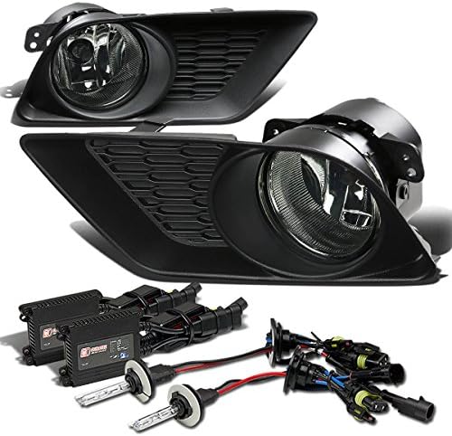 Dodge Charger Bumper Fog Light+Switch+6,000K HID+Slim Ballast (Smoke Lens) - 7th Generation