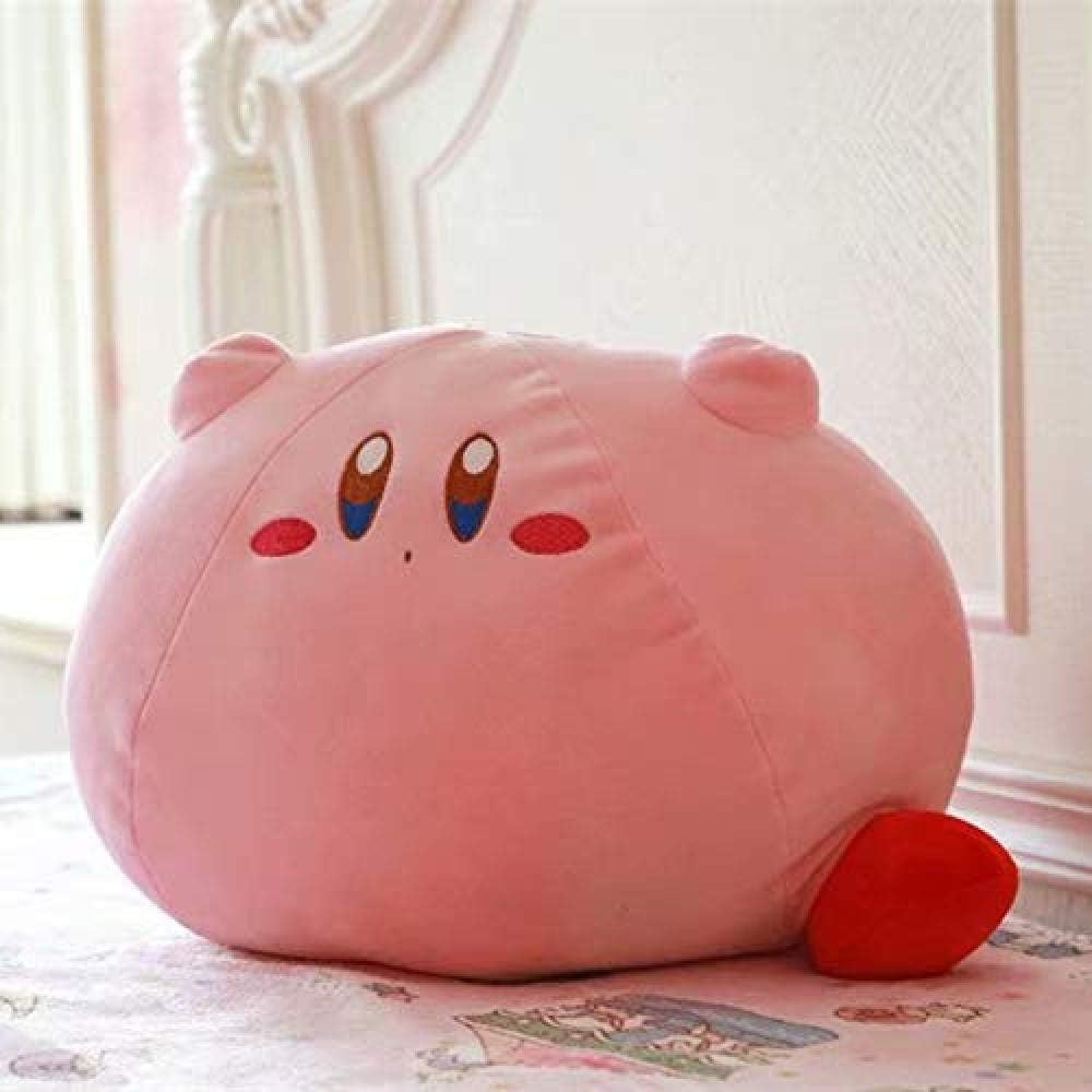 PAINUR New Game Kirby Adventure Kirby Plush Toy Soft Doll Large Stuffed Animals Toys For Children Birthday Gift Home Decor 43Cmx33Cm