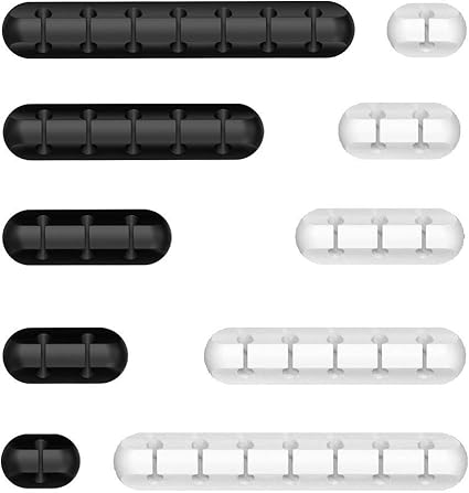 Amazon Com Cord Organizer Cable Holder For Desk Wire Organizer Nightstand Cable Management For Car Phone Cord Holder Home Audio Theater